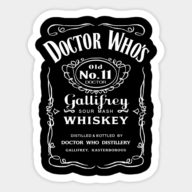 Doctor Who Sticker by Titius